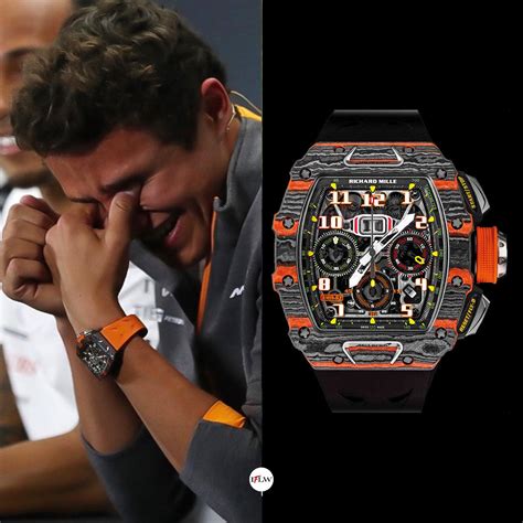 lando norris richard mille watch.